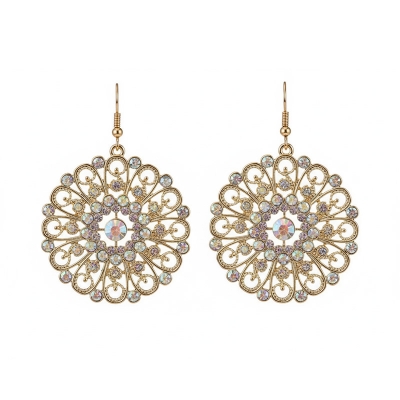 Picture of New fashion women's jewelry girl party beautiful earrings set exquisite gift earrings for women/s fashion
