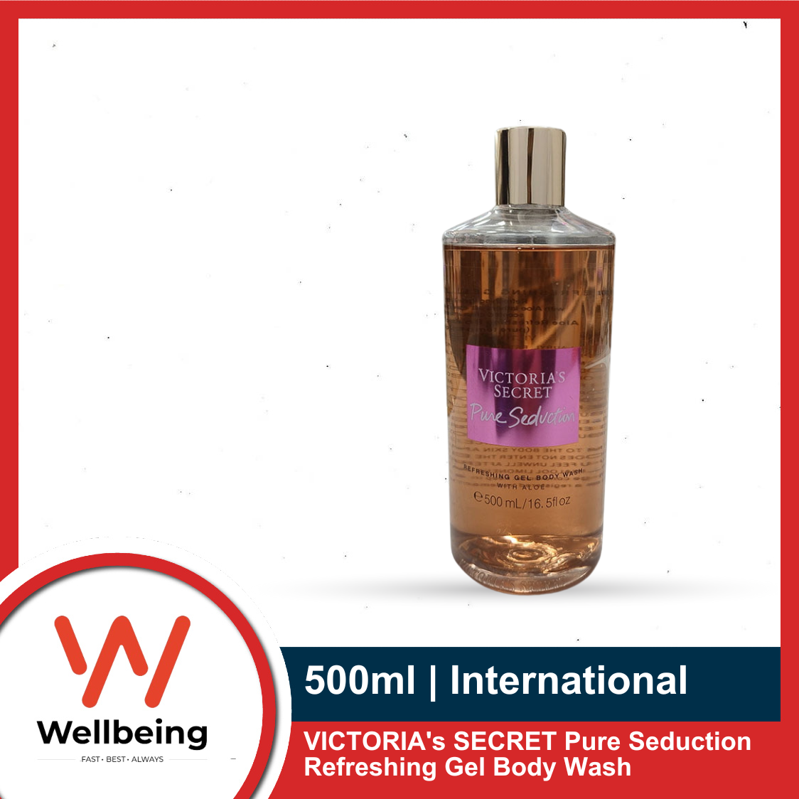 Picture of Victoria's Secret Pure Seduction Refreshing Gel Body Wash 500ml