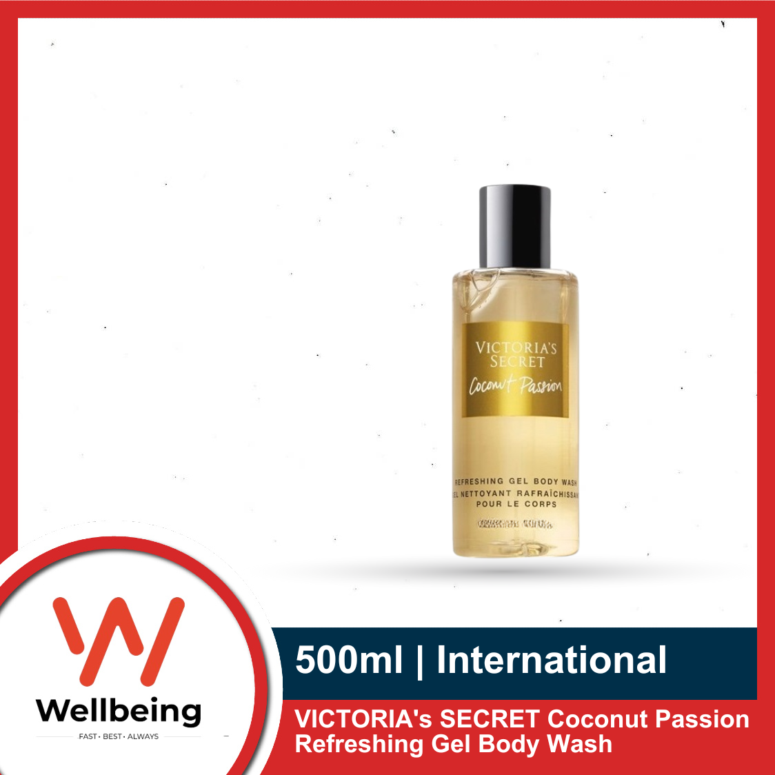 Picture of Victoria's Secret Coconut Passion Refreshing Gel Body Wash 500ml