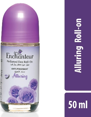 Picture of Enchanteur Alluring Anti-Perspirant Deodorant Roll-On For Women 50ml | 48-Hours Long Odour Protection| Soothing Floral French Fragrance| Quick Drying & Non-Sticky