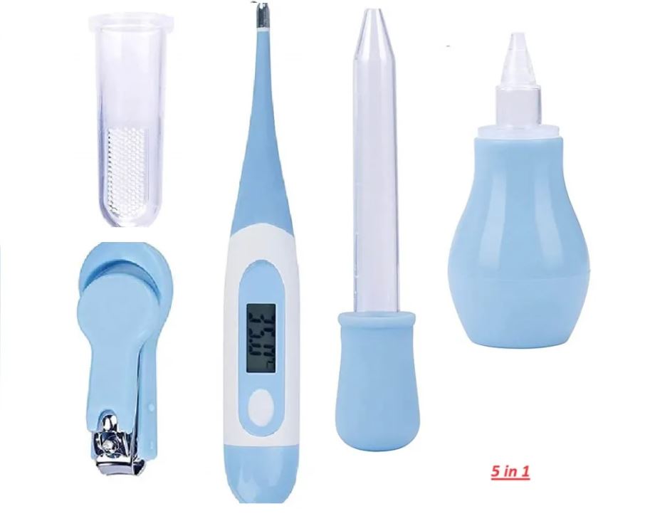 Picture of Baby Health Care Kit, Newborn Baby Care Accessories 5pcs Set