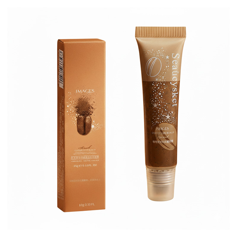 Picture of IMAGES Cleansing & Softening Coffee Lip Scrub- 15g
