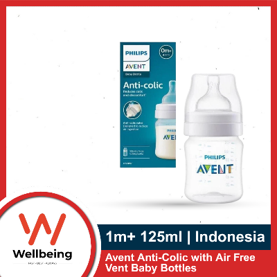 Picture of Baby Feeder - Philips Avent Anti-Colic with Air Free Vent Baby Bottles 0month+ 125ml - 1Pcs Bottle Pack