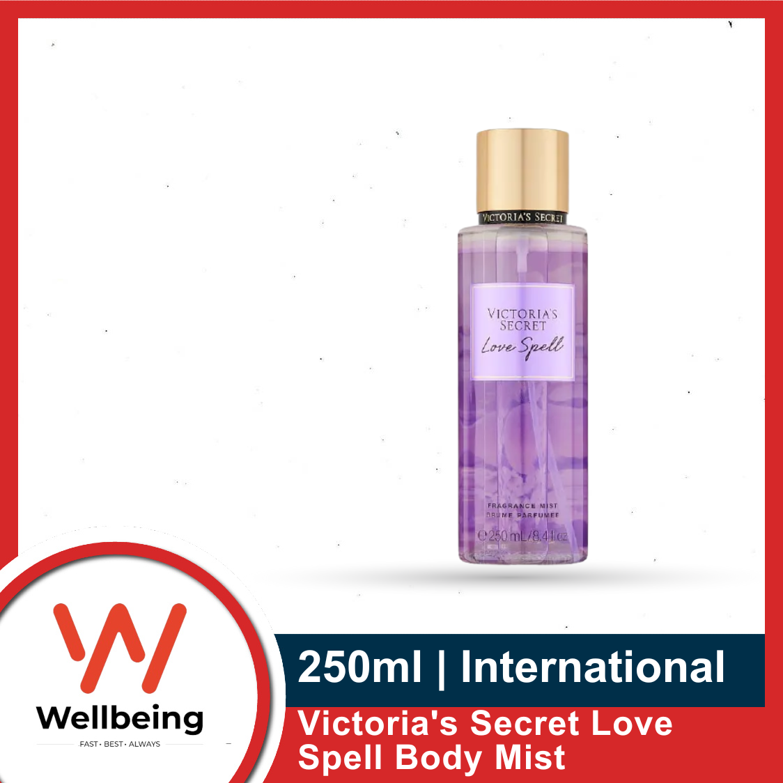 Picture of Victoria's Secret Love Spell Fragrance Mist Perfume 250ml
