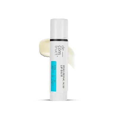 Picture of Deconstruct Hyaluronic Acid Lip Balm With 1% Cupuacu Butter 4gm | For Fuller lips, Dry Lips, Reduces Flakiness | Protects & Nourishes Dry Chapped Lips | Lip Balm For Women & Men | India