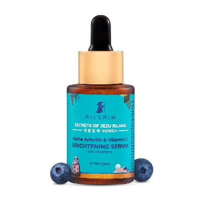 Picture of PILGRIM Alpha Arbutin & Vitamin C Brightening Face Serum 30ml |All skin types | Men & Women| Korean Skin Care