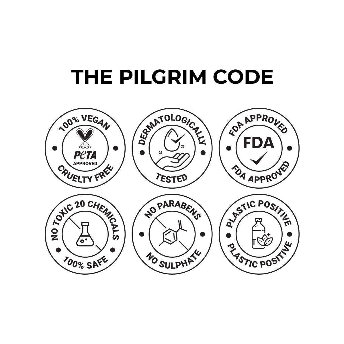 Picture of PILGRIM Niacinamide & Alpha Arbutin Serum 30ML With Camellia | Skin Clarifying Facial Serum for Acne-Prone Skin | Strengthens Barrier, Controls Oil & Fades Acne Scars