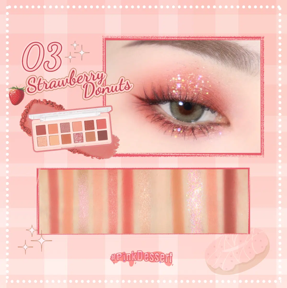 Picture of PINKFLASH 12 shades Eyeshadow Palette