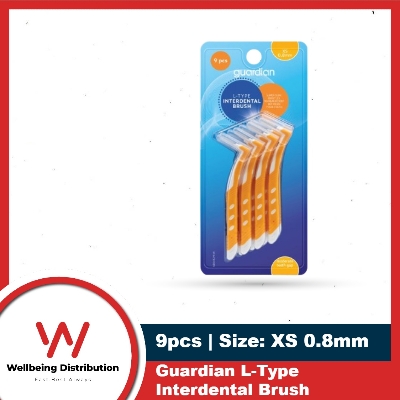 Picture of Guardian L-Type 9pcs SS 0.8mm Interdental Brush