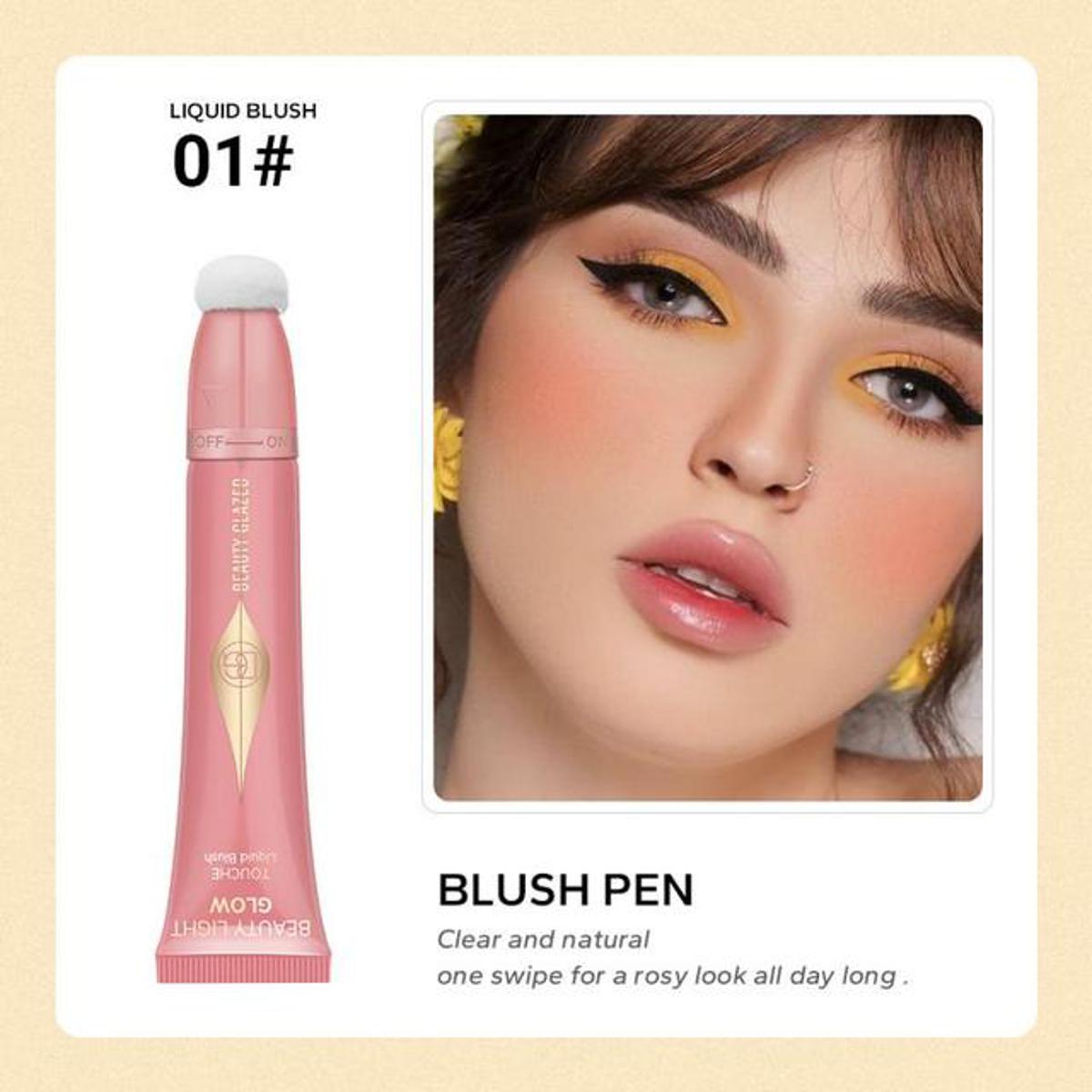 Picture of BEAUTY GLAZED Touche Liquid Blush Long-lasting Natural Look Makeup for Women 15 Ml