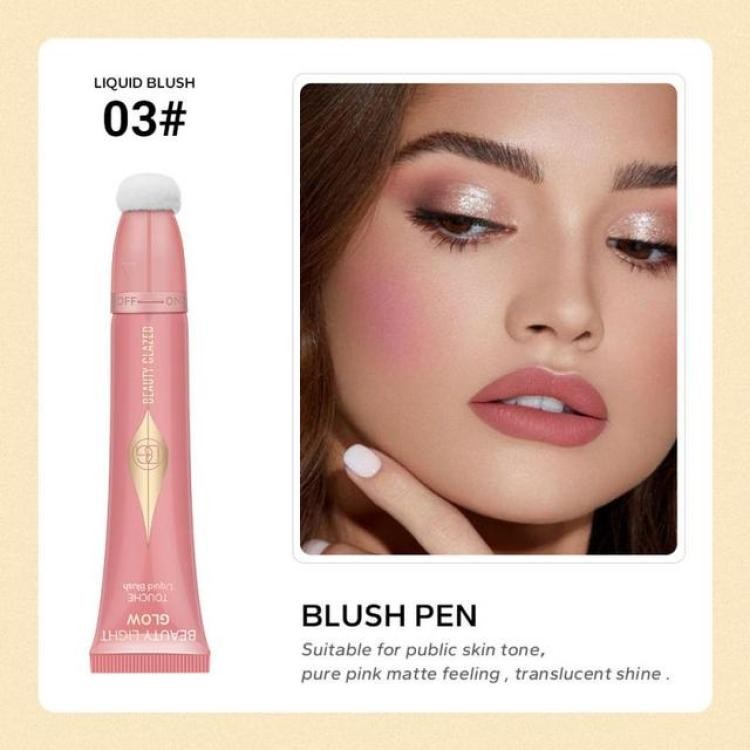 Picture of BEAUTY GLAZED Touche Liquid Blush Long-lasting Natural Look Makeup for Women 15 Ml