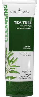 Picture of Nature Beauty Tea Tree Face Wash 100ml
