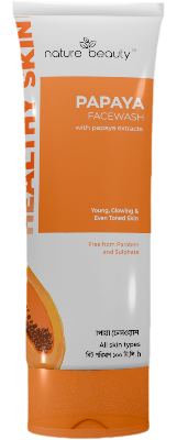 Picture of Nature Beauty Papaya Face Wash 100ml