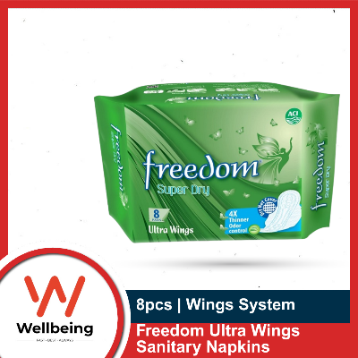 Picture of Freedom Ultra Wings Sanitary Napkin 8 pads