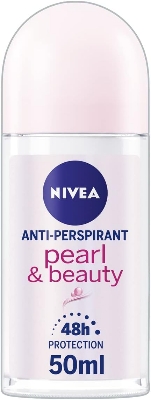 Picture of NIVEA Pearl & Beauty Anti-Perspirant Deodorant Roll-On 25ml/ 50ml | Fresh Fragrance Deodorant for Women, Roll-On Deodorant for Women, Deodorant Women's