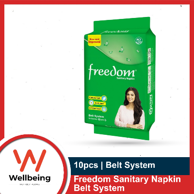 Picture of Freedom Belt System 10 Pads Sanitary Napkin