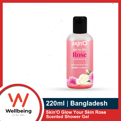 Picture of Skin'O Glow Your Skin Rose Scented Shower Gel 220ml | Made in Bangladesh