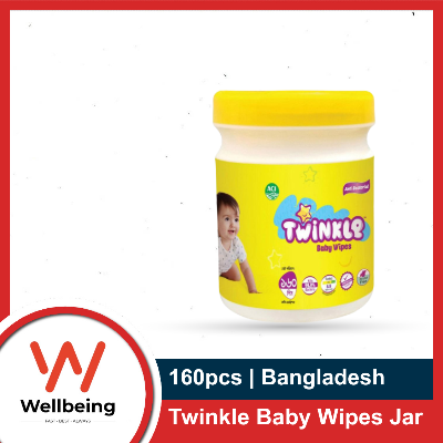 Picture of Savlon Twinkle Baby Wipes 160pcs Jar