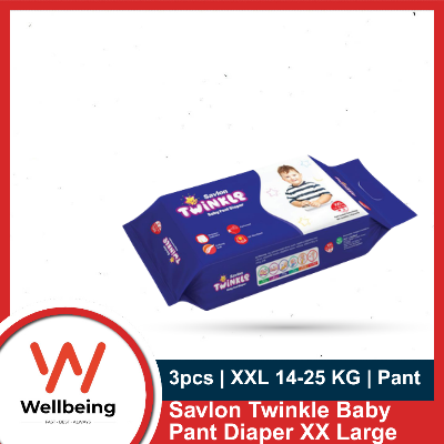 Picture of Savlon Twinkle Baby Pant Diaper Extra Extra Large 14-25 KG 3 pcs