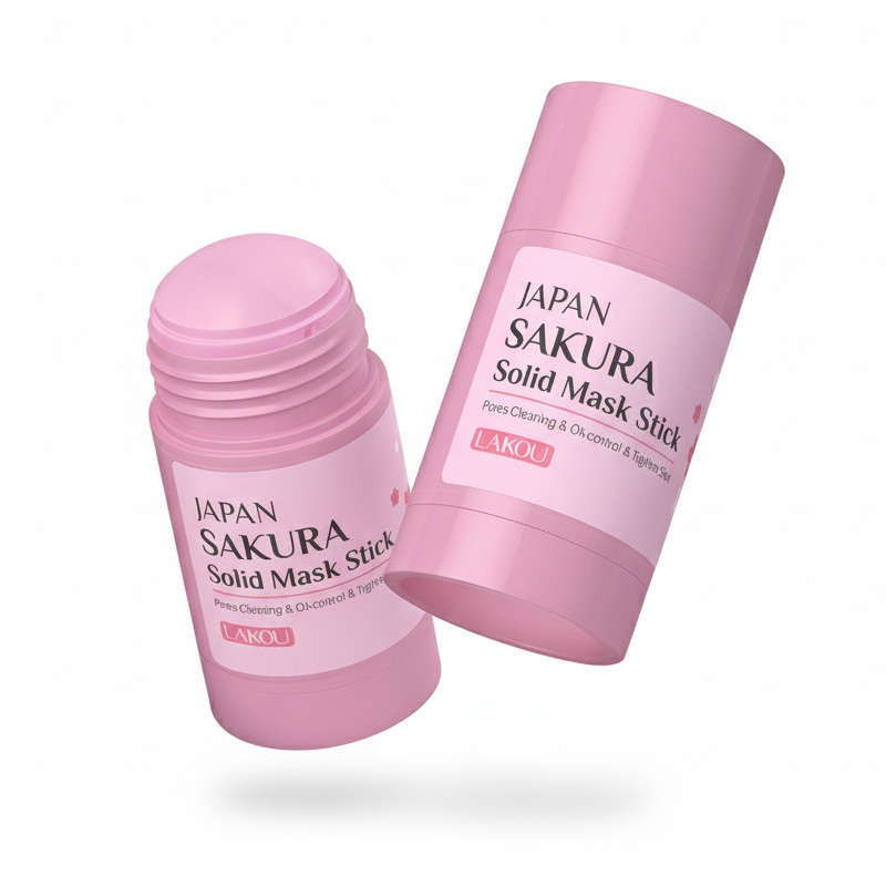 Picture of LAIKOU Japan Sakura Pores Cleansing Oil Contol Solid Mask Stick- 40g