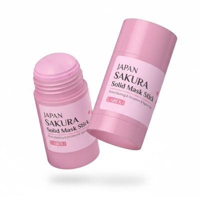 Picture of LAIKOU Japan Sakura Pores Cleansing Oil Contol Solid Mask Stick- 40g