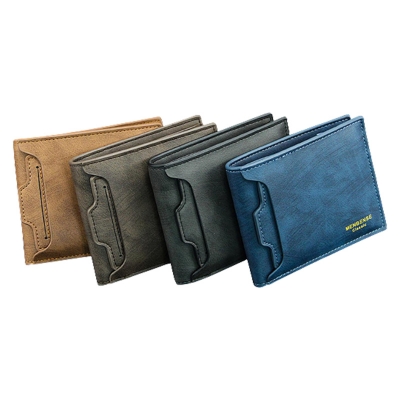 Picture of MenBense PU Leater Mens Short Wallet