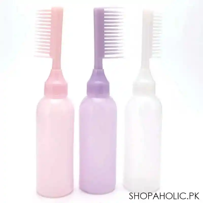 Picture of 1pcs Hair Oil Applicator Multi-functional Hair Dyeing Treatment Oil Cream Shampoo Bottle Oil Coloring Dispensing Applicator Brush