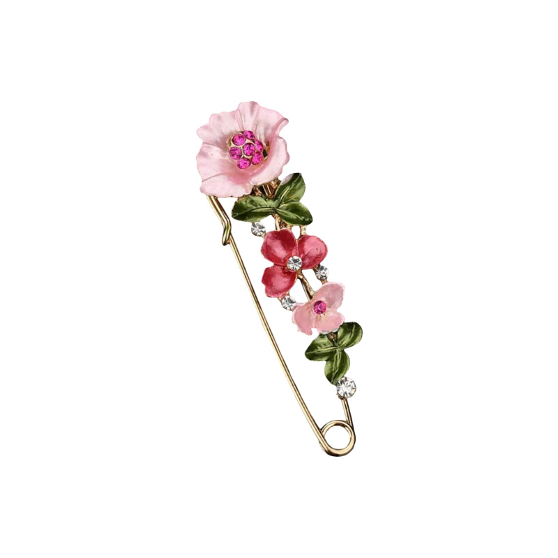 Picture of Large Vintage Flower Female Pins Brooch - Hijab Pin
