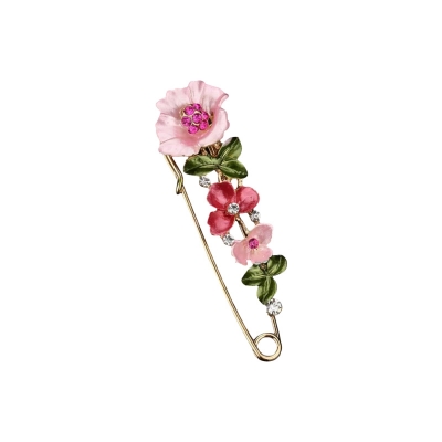 Picture of Large Vintage Flower Female Pins Brooch - Hijab Pin