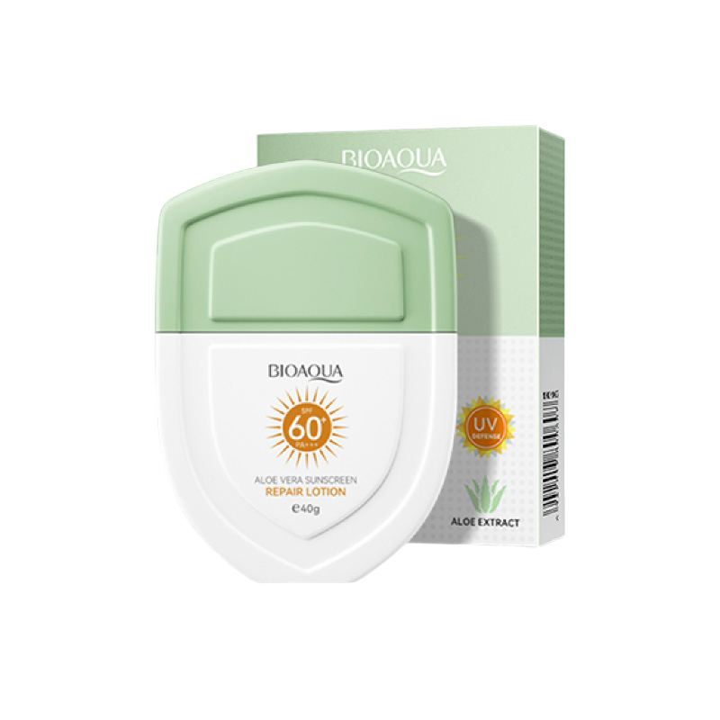 Picture of Aloe Extracted SPF60+ PA+++ UV Protected Sunscreen Repair Lotion- 40g