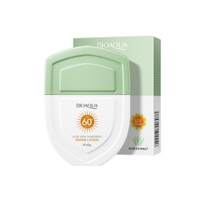 Picture of Aloe Extracted SPF60+ PA+++ UV Protected Sunscreen Repair Lotion- 40g