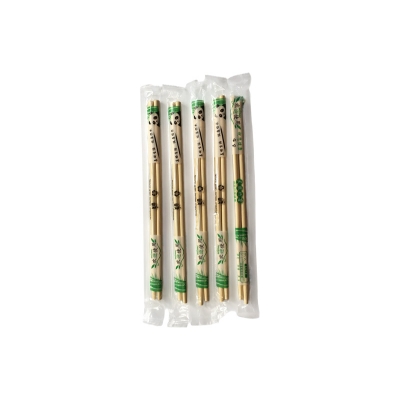 Picture of 5 Pairs/Set  bamboo chopsticks 5.0 round- 19.8 cm