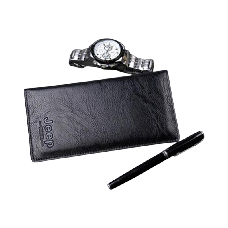 Picture of Men Wallets Mens Jeep Wallet with Coin Bag Small Money Purses New Design Dollar Slim Purse Money Clip Wallet - Wallet For Men