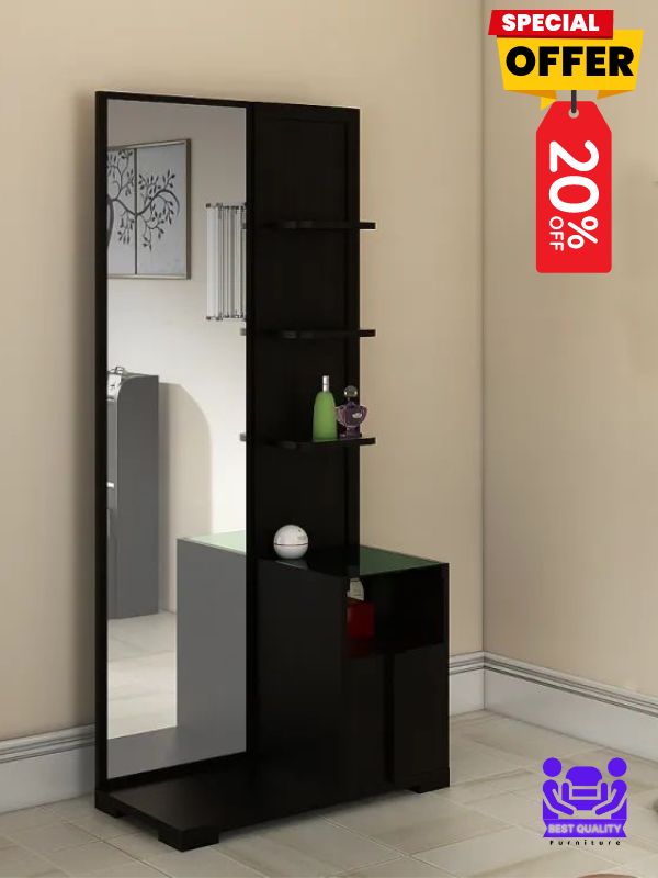 Picture of Nifty Niche - Opulence at Its Best - Dressing Table With Full Glass - Best Quality Furniture - Furniture & Decor - Must Have