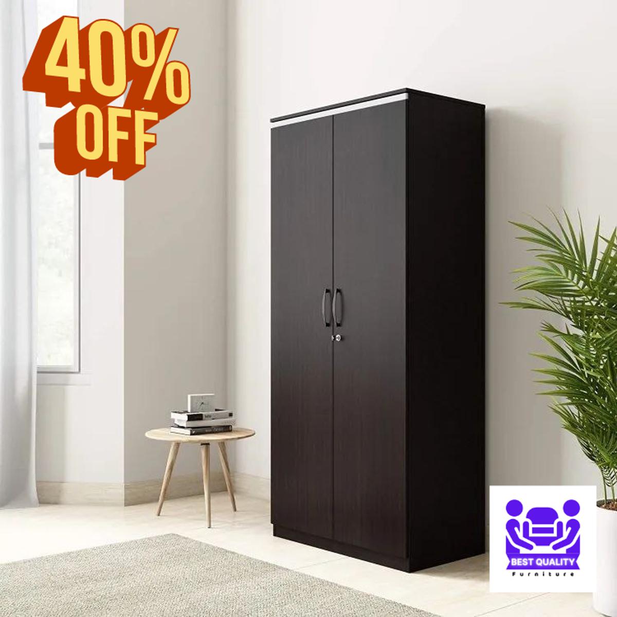 Picture of Newfangled - 2 Door Almira with Inner Drawer and Cloth Storage Unit - Best Quality Furniture - Furniture & Decor - Modern and Trendy