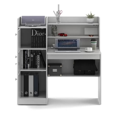 Picture of Modern Reading Table/Study Desk/Laptop Desk With Three Large Storage And Lock - Organize Your Workstation Effectively