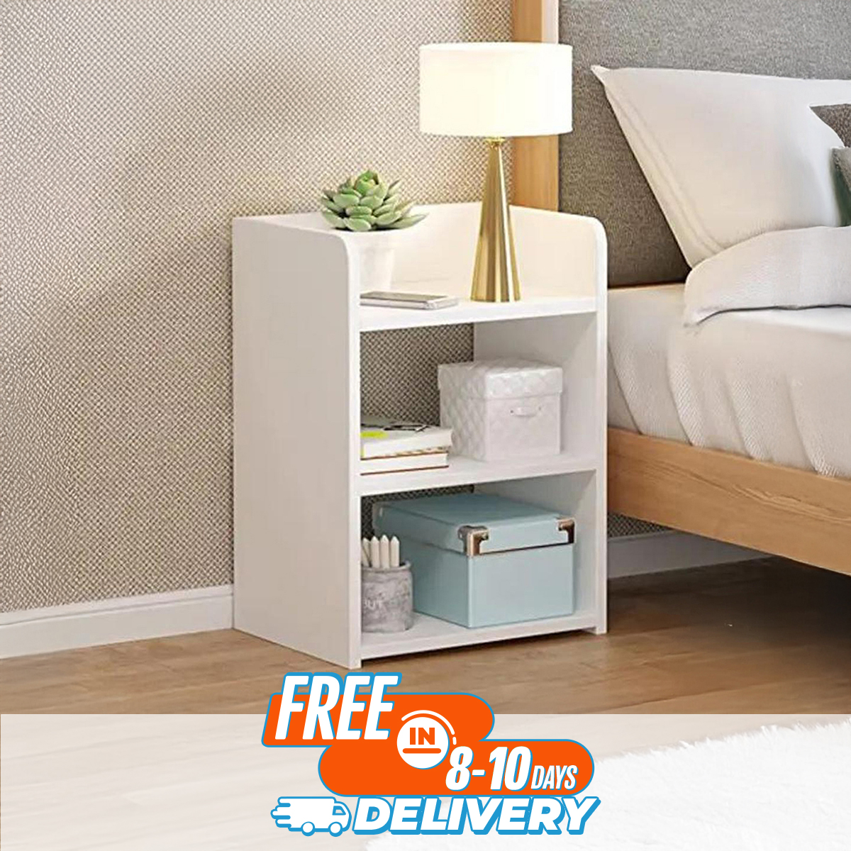 Picture of Premium Design Bed Side Table H30 + L16 + W17 Inch by Best Quality Furniture - Furniture & Decor - Modern and Trendy