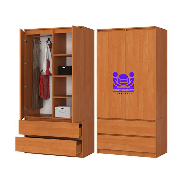 Picture of Premium Design 2 Door with 2 Large Drawer Almira/Wardrobe H70 + L30 + W16 by Best Quality Furniture - Minimalistic Sophistication