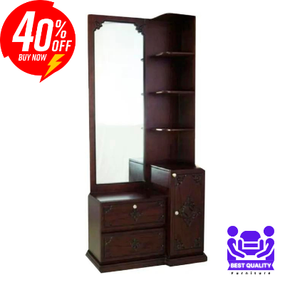 Picture of Newfangled - Modern Dressing Table With Drawers & Shelves by Best Quality Furniture - Furniture & Decor - Modern and Trendy
