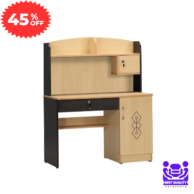 Picture of New Model Computer Desk | Laptop Table | Study Desk | Reading Table| Cabinet with & Small Lockable Drawer by Best Quality Furniture