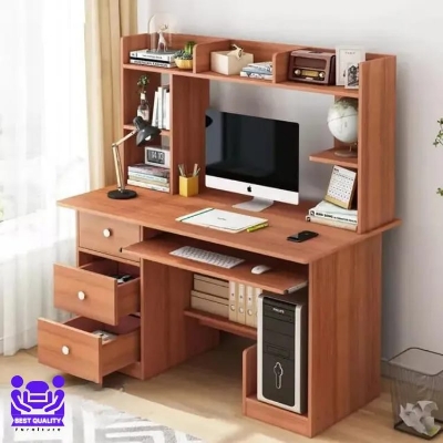 Picture of Modern Study Desk/Computer Table With Drawer - High-Quality Furniture For Home Or Office