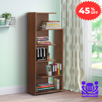 Picture of Refined Taste - Book Shelves Storage | Premium Design | Bedroom Furniture | Reading Room by Best Quality Furniture - Durabilty Assured