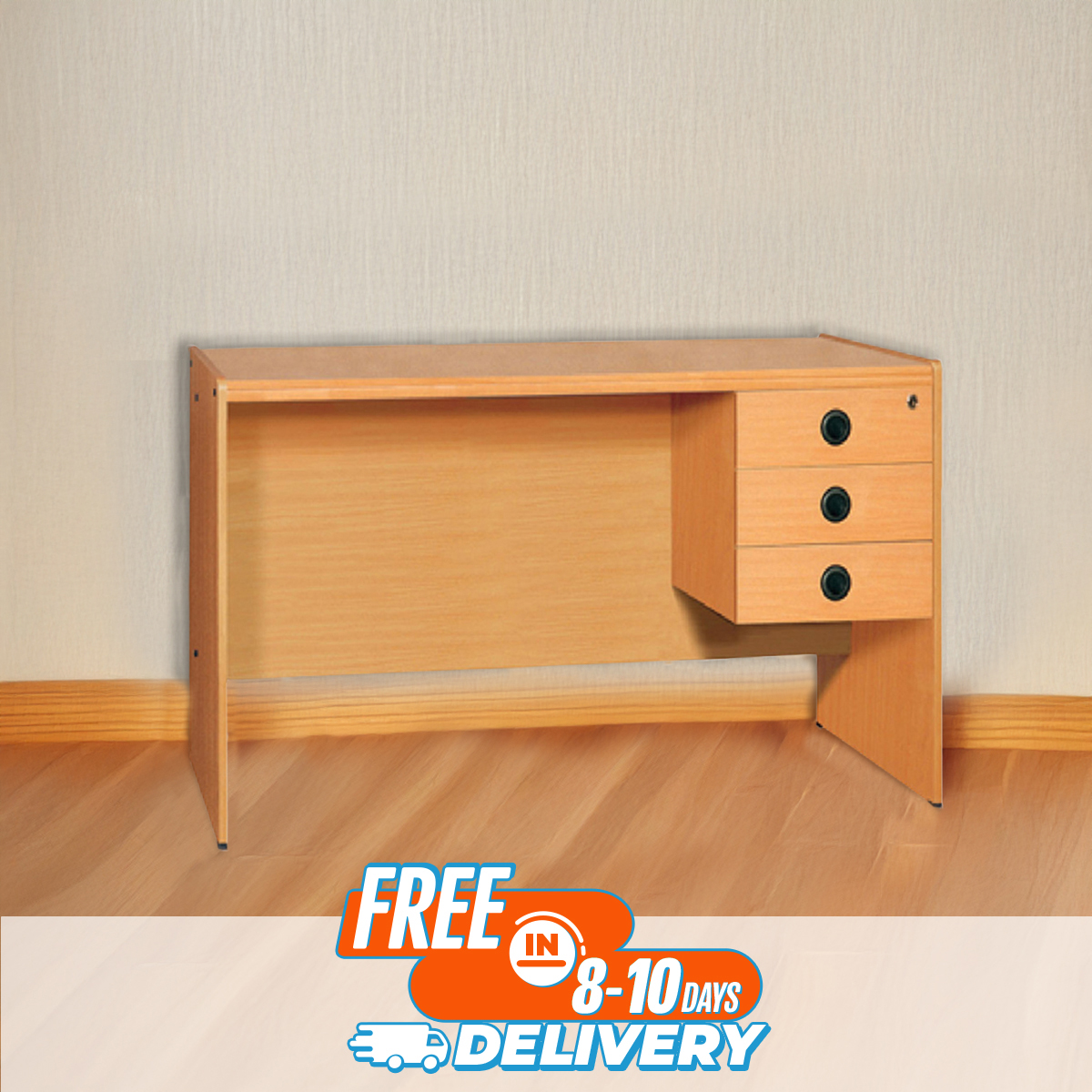 Picture of Stylish Addition - High Quality Study Desk | Executive Table | Laptop Desk with Drawers by Best Quality Furniture - Modern - Choice Expression
