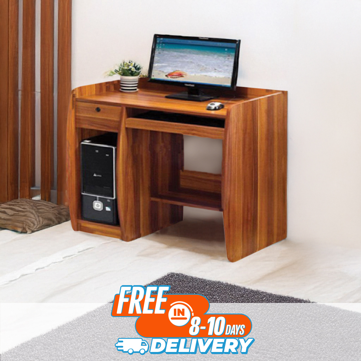 Picture of Computer Table | Laptop Desk | Study Desk | Reading Table | Writing Table New Model by Best Quality Furniture - Minimalistic Sophistication