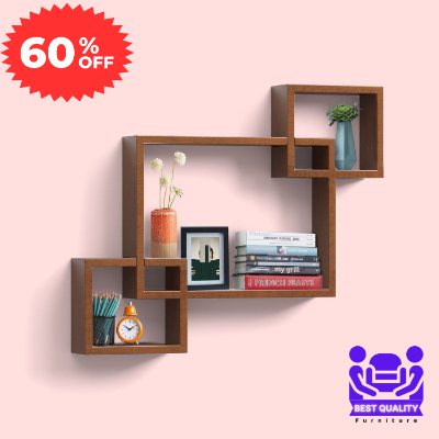 Picture of Lavish indulgent - Stylish Wall Shelf | Wall Rack | Storage Shelves | Unique Design by Best Quality Furniture - Sensible - Must Have