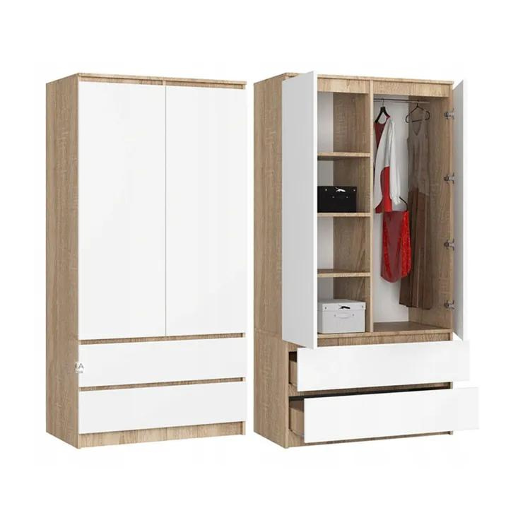 Picture of Indispensable - Best Quality Furniture Modern & Contemporary style 2 Door with 2 Drawer Almira / Wardrobe - Furniture & Decor