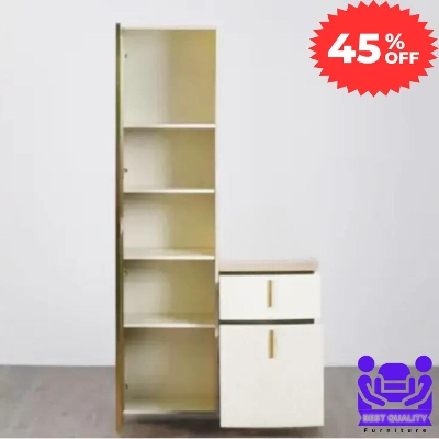 Picture of Premium Quality - Best Quality Furniture Home Centre Full Mirror Dressing Table with inner Shelf & Side Drawer - Couture - High-end