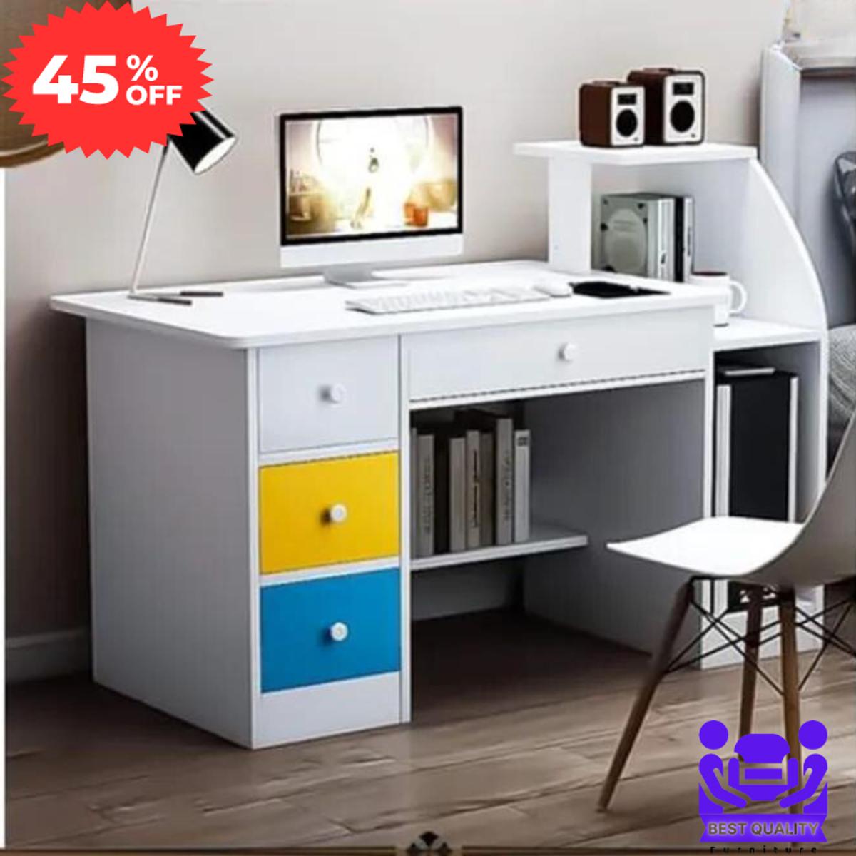 Picture of Laptop Table With Drawer - Best Quality Furniture For Study - Organize Your Workspace With Functional Study Table