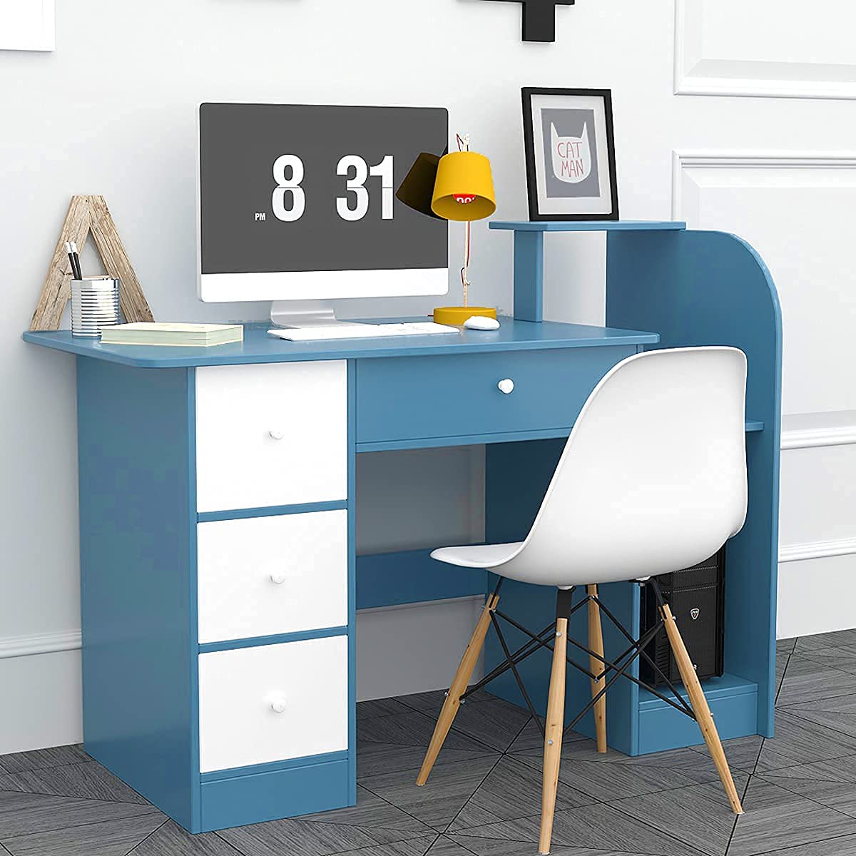 Picture of Laptop Table With Drawer - Best Quality Furniture For Study - Organize Your Workspace With Functional Study Table