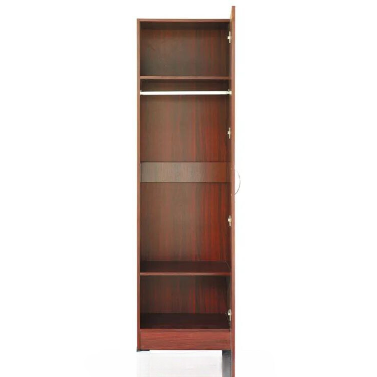 Picture of Newfangled - One Door Almira in MDF Laminated Board Walnut Finish by Best Quality Furniture - Furniture & Decor - Modern and Trendy